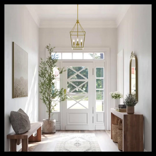 Origin 21 Corvallis 4-Light Brushed Nickel Modern